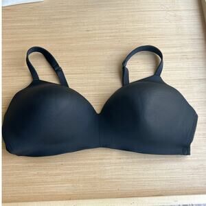 Cacique Bra 44DD Black Lightly Lined No Wire T Shirt